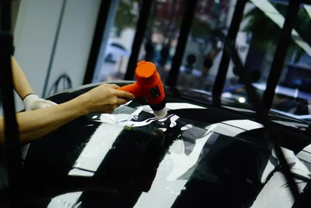 디테일링 숍 소개로 강원도 원주에서 오신 타이칸 윈드 실드 실내 PPF / 강남구 역삼동