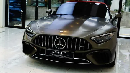 SL63 AMG 전체 PPF 무광 한국 1호 차 슈니트에서~!! / 강남,역삼,서초