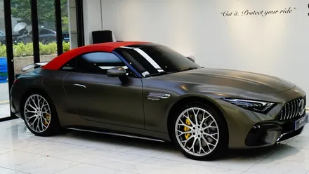 SL63 AMG 전체 PPF 무광 한국 1호 차 슈니트에서~!! / 강남,역삼,서초