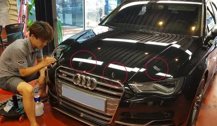 아우디S3 전면PPF로 스톤칩으로부터 해방! / 강남구 역삼동
