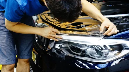 BMW 530i_유리막코팅과 PPF로 신차패키지 완성~!! / 강남구 역삼동