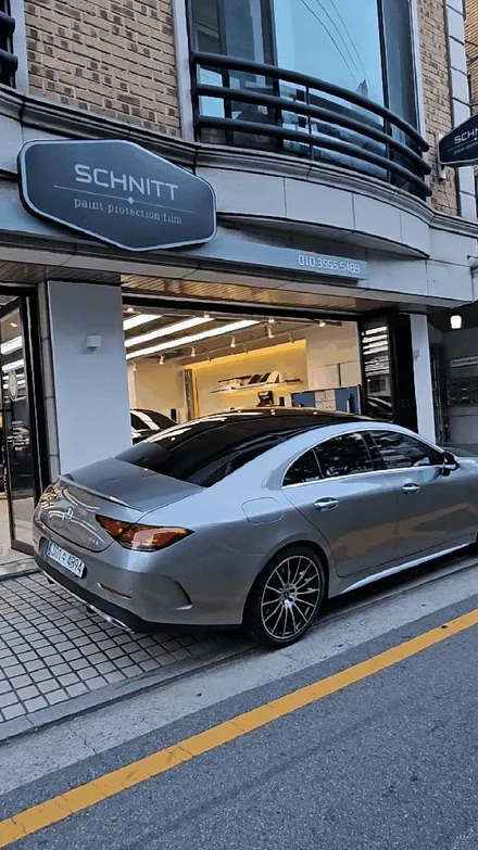 CLS450 블랙 PPF로 루프스킨 파노라마 선루프 효과 / 강남,역삼,서초