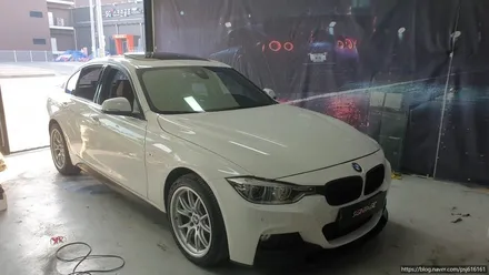 [천안랩핑] S/G 에스게러지 BMW 3시리즈 루프스킨 / 천안 업성동