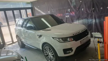 [천안랩핑] S/G 에스게러지 레인지로버 스포츠 루프스킨 제거 시공 / 천안 업성동
