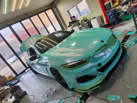 [천안랩핑][업성동랩핑] S/G 에스게러지ㅣBMW 850iㅣ타이니봇 스페이스 캔디 아이슬란드 보이 ㅣ 전체랩핑 &데칼작업 / 천안 업성동