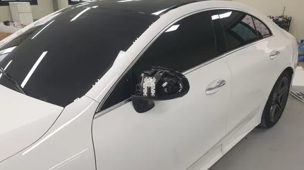 [천안랩핑] S/G 에스게러지 벤츠 cls 400 부분랩핑 / 천안 업성동