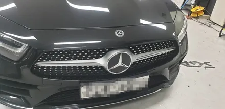 [천안랩핑] S/G 에스게러지 벤츠 CLS 크롬 죽이기 부분랩핑 / 천안 업성동