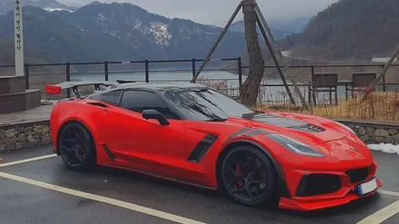 [천안랩핑][업성동랩핑] S/G 에스게러지ㅣ쉐보레 콜벳 Z06ㅣ타이니봇 글로스 ㅣ포인트랩핑으로 완성한 스포티 무드 / 천안 업성동