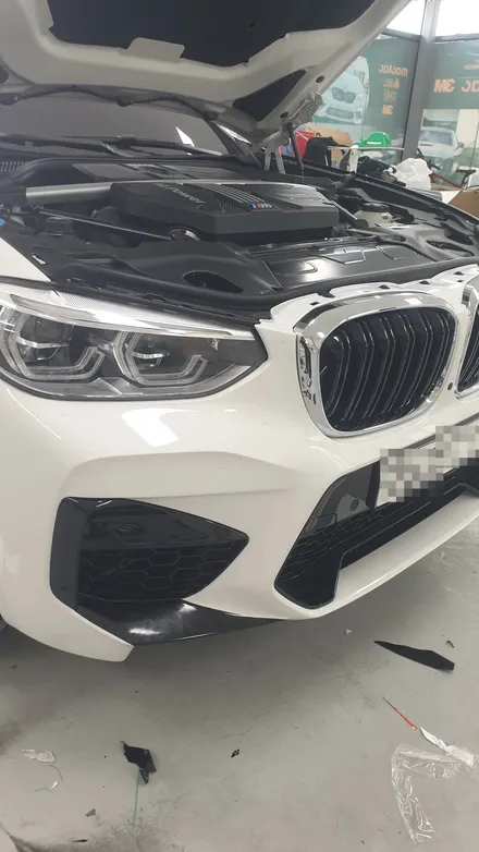 [천안랩핑] S/G 에스게러지 bmw x3m 부분랩핑 / 천안 업성동