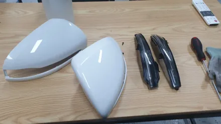 [천안랩핑] S/G 에스게러지 벤츠 cls 400 부분랩핑 / 천안 업성동