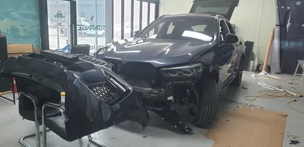 [천안랩핑] S/G 에스게러지 BMW X6 전체랩핑 / 천안 업성동