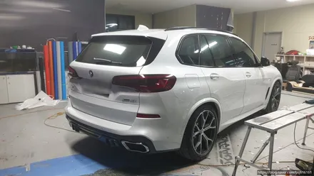 [천안랩핑] S/G 에스게러지 BMW X5 크롬 죽이기 / 천안 업성동
