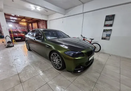 [청주랩핑][복대동랩핑]S/G 에스게러지 BMW 5시리즈 전체랩핑, 본넷 카본 랩핑 라이트PPF 라이트필름 / 천안 업성동