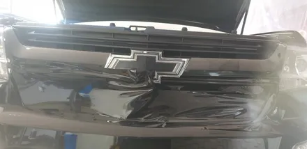 [천안랩핑] S/G 에스게러지 쉐보레 콜로라도 크롬죽이기 및 순정오버 휀다 장착 시공 / 천안 업성동