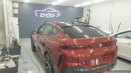 [천안랩핑] S/G 에스게러지 bmw x6 루프스킨 및 크롬 죽이기 / 천안 업성동