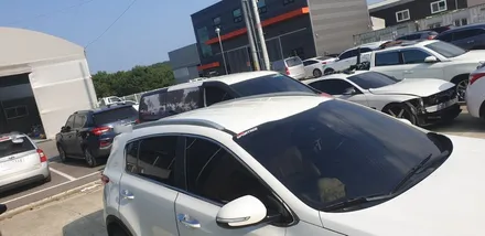 [천안랩핑] S/G 에스게러지 스포티지 QL 루프스킨 제거 시공 / 천안 업성동