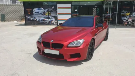 [천안랩핑] S/G 에스게러지 bmw 640i 크롬죽이기 부분랩핑 / 천안 업성동