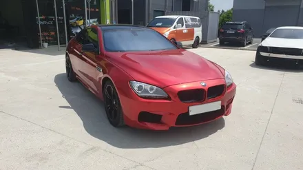 [천안랩핑] S/G 에스게러지 bmw 640i 크롬죽이기 부분랩핑 / 천안 업성동