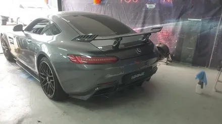 [천안랩핑]  S/G 에스게러지 벤츠amg gts 라이트 PPF 시공 / 천안 업성동