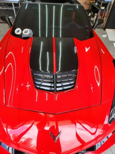 [천안랩핑][업성동랩핑] S/G 에스게러지ㅣ쉐보레 콜벳 Z06ㅣ타이니봇 글로스 ㅣ포인트랩핑으로 완성한 스포티 무드 / 천안 업성동