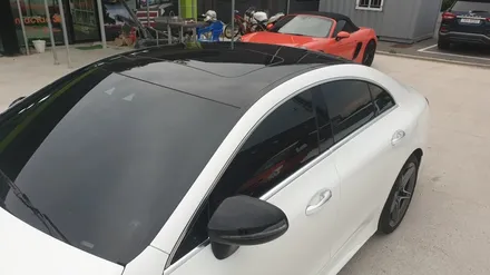 [천안랩핑] S/G 에스게러지 벤츠 cls 400 부분랩핑 / 천안 업성동