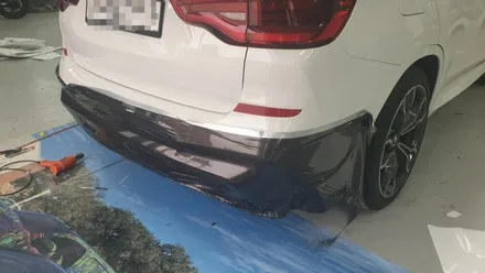 [천안랩핑] S/G 에스게러지 bmw x3m 부분랩핑 / 천안 업성동