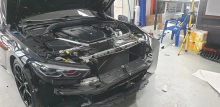 [천안랩핑] S/G 에스게러지 BMW 840 i 전체랩핑 및 크롬죽이기 / 천안 업성동