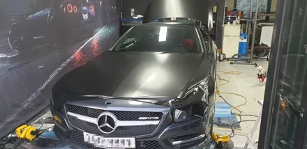 [천안랩핑] S/G 에스게러지 벤츠 sl 550 전체랩핑 / 천안 업성동
