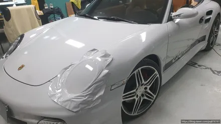 [천안랩핑] S/G 에스게러지 포르쉐 997 전체랩핑 / 천안 업성동
