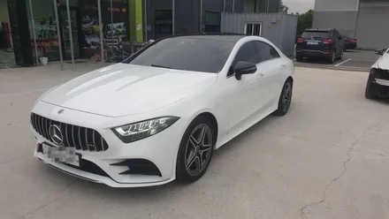 [천안랩핑] S/G 에스게러지 벤츠 cls 400 부분랩핑 / 천안 업성동