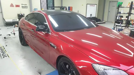 [천안랩핑] S/G 에스게러지 bmw 640i 크롬죽이기 부분랩핑 / 천안 업성동
