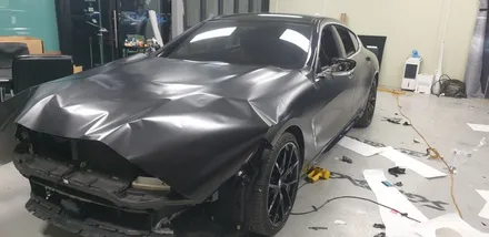 [천안랩핑] S/G 에스게러지 BMW 840 i 전체랩핑 및 크롬죽이기 / 천안 업성동
