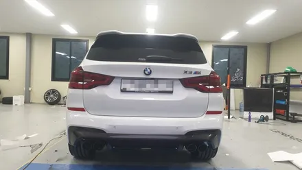 [천안랩핑] S/G 에스게러지 bmw x3m 부분랩핑 / 천안 업성동