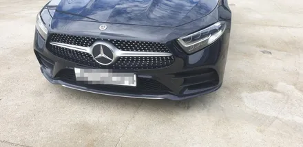 [천안랩핑] S/G 에스게러지 벤츠 CLS 크롬 죽이기 부분랩핑 / 천안 업성동