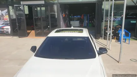 [천안랩핑] S/G 에스게러지 BMW 4시리즈 그란쿠페 루프스킨 시공 / 천안 업성동
