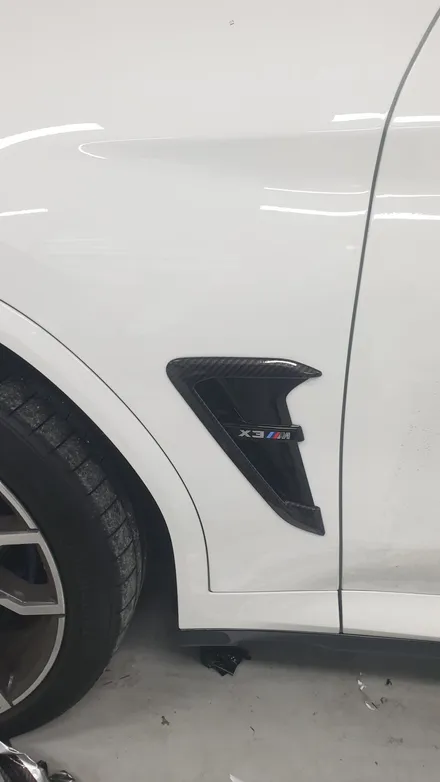 [천안랩핑] S/G 에스게러지 bmw x3m 부분랩핑 / 천안 업성동