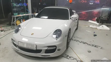 [천안랩핑] S/G 에스게러지 포르쉐 997 전체랩핑 / 천안 업성동