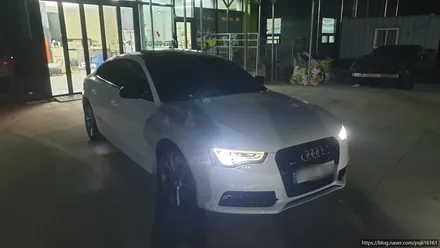 [천안랩핑] S/G 에스게러지 아우디 a5 스포트백 전체랩핑 / 천안 업성동