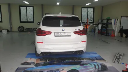 [천안랩핑] S/G 에스게러지 bmw x3m 부분랩핑 / 천안 업성동