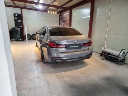 [청주랩핑][복대동랩핑] S/G 에스게러지 BMW 5시리즈 크롬 죽이기 부분랩핑 / 천안 업성동