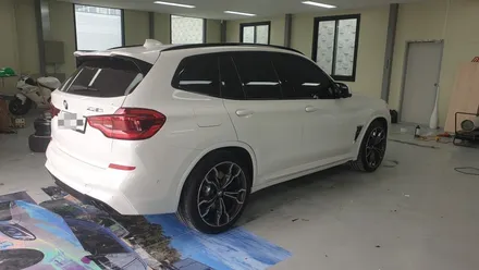 [천안랩핑] S/G 에스게러지 bmw x3m 부분랩핑 / 천안 업성동