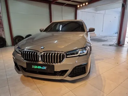 [청주랩핑][복대동랩핑] S/G 에스게러지 BMW 5시리즈 크롬 죽이기 부분랩핑 / 천안 업성동
