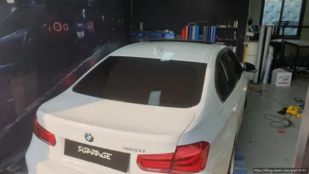 [천안랩핑] S/G 에스게러지 BMW 3시리즈 루프스킨 / 천안 업성동