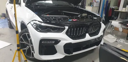 [천안랩핑] S/G 에스게러지 BMW X6 전체랩핑 / 천안 업성동