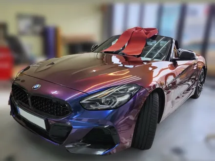 [천안랩핑][업성동랩핑] S/G 에스게러지ㅣBMW Z4ㅣ전체랩핑ㅣ타이니봇 미드나잇 퍼플 작업기 / 천안 업성동