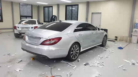 S/G 에스게러지 벤츠 CLS 랩핑 탈거 작업 / 천안 업성동