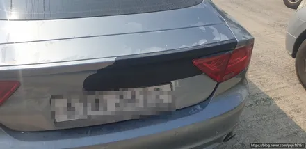 [천안랩핑] S/G 에스게러지 아우디 a7 전체랩핑 제거 / 천안 업성동