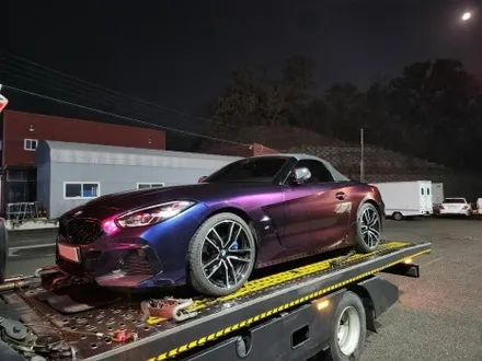 [천안랩핑][업성동랩핑] S/G 에스게러지ㅣBMW Z4ㅣ전체랩핑ㅣ타이니봇 미드나잇 퍼플 작업기 / 천안 업성동