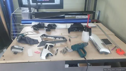 [천안랩핑] S/G 에스게러지 QM3 실내랩핑 및 엠블럼 랩핑 / 천안 업성동