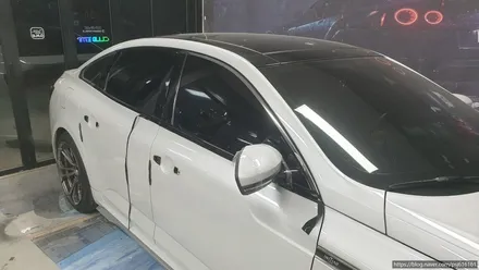 [천안랩핑] S/G 에스게러지 SM6 전체랩핑 및 크롬죽이기 / 천안 업성동